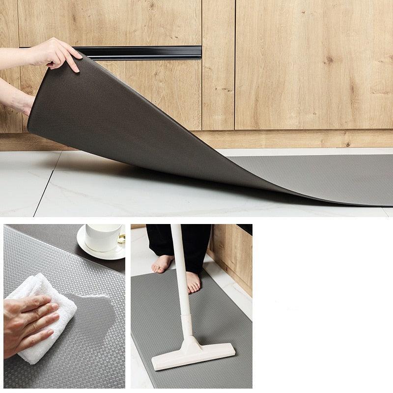 Tapis de cuisine à mémoire de forme et antidérapant