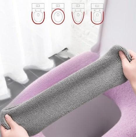 Housse de siège de toilette molletonnée universelle - DealValley