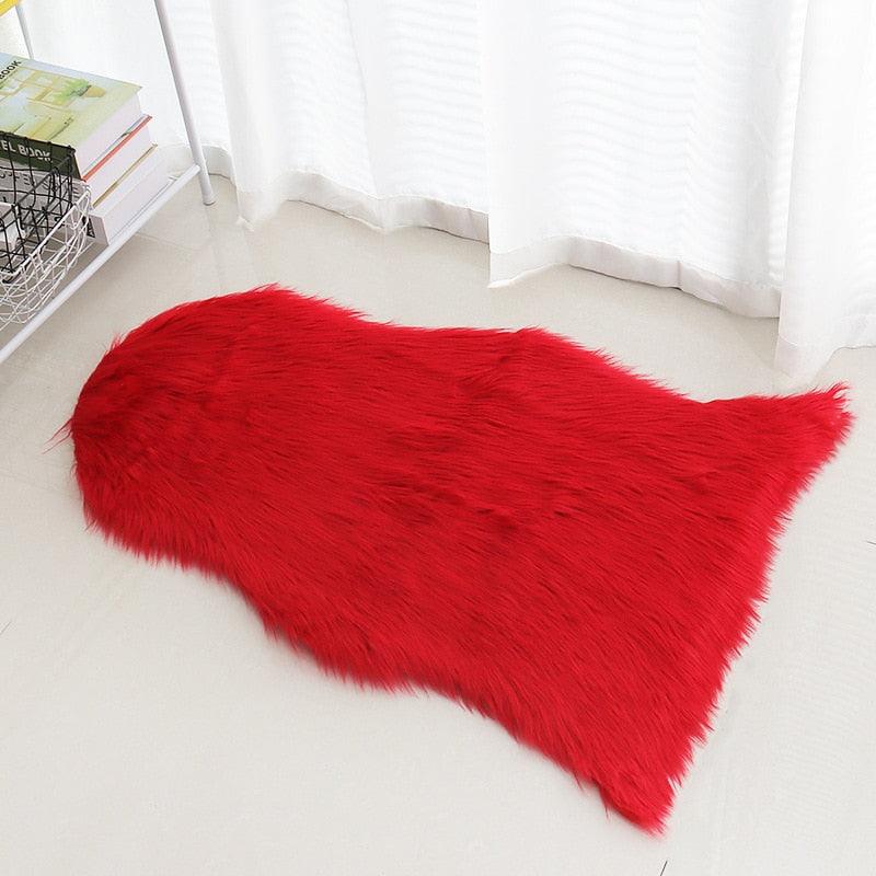 Tapis tout doux en fausse fourrure - DealValley