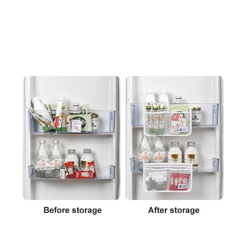 2x Sacs de rangement pour réfrigérateur - DealValley