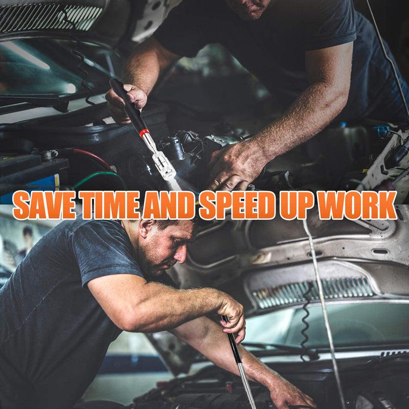 2x Perche télescopique et magnétique à LED - DealValley