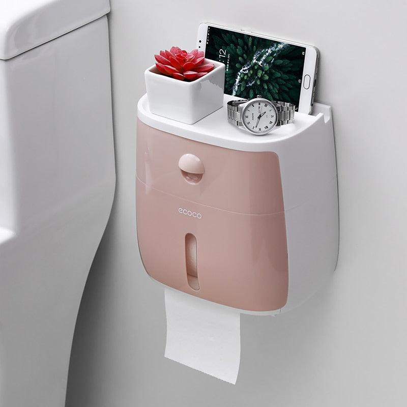 Distributeur Papier toilette avec rangement - DealValley