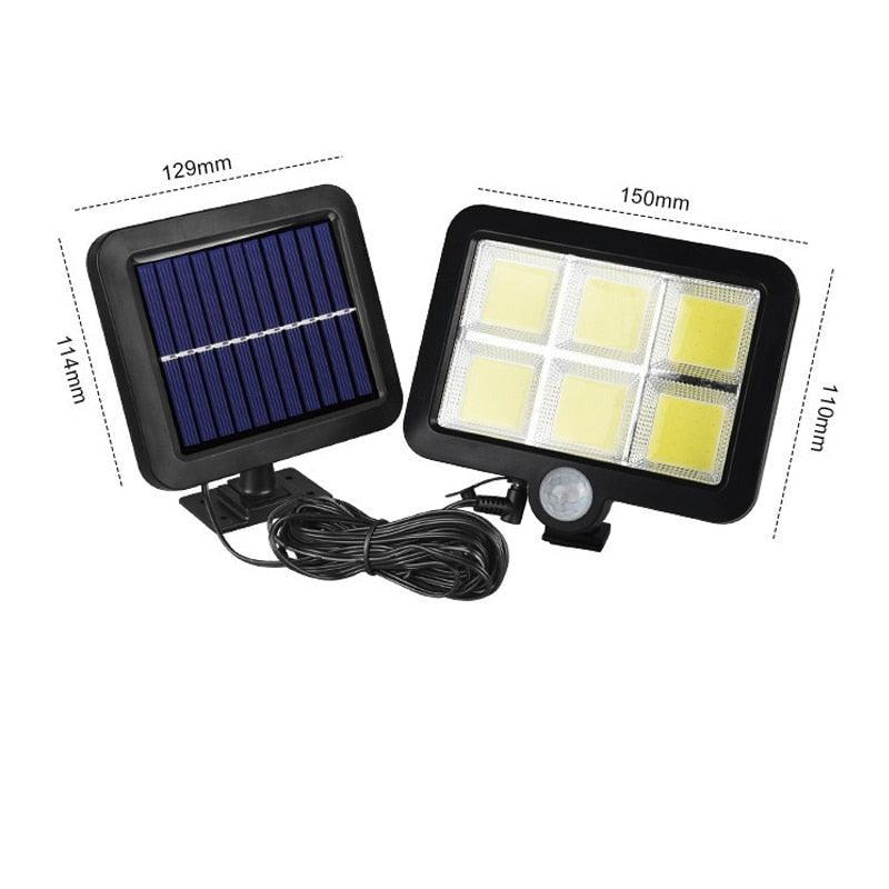 Lampe solaire avec détecteur de mouvement