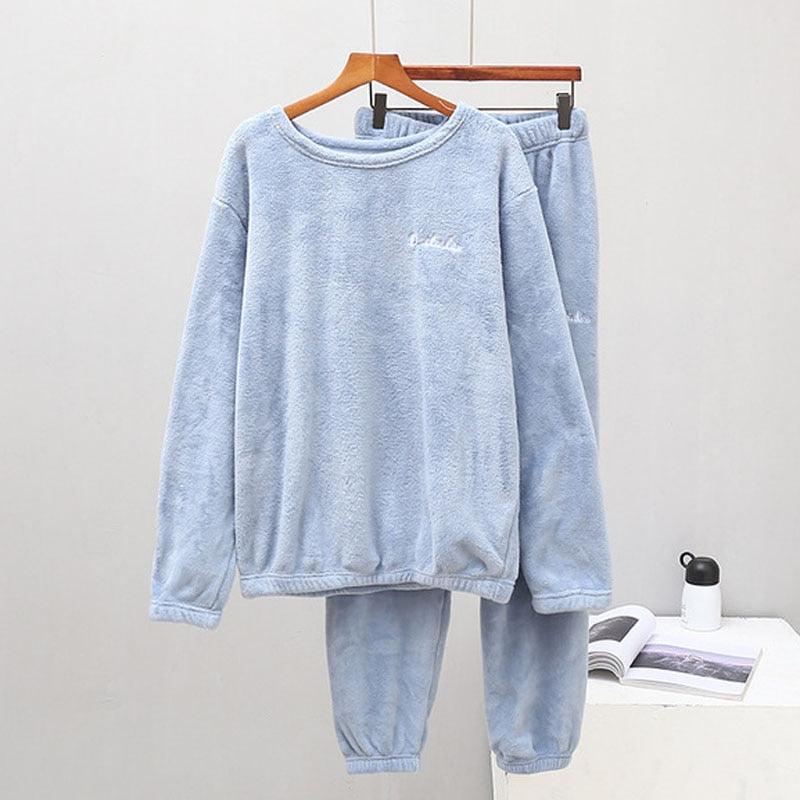 Pyjama femme chaud et confortable en flanelle - DealValley