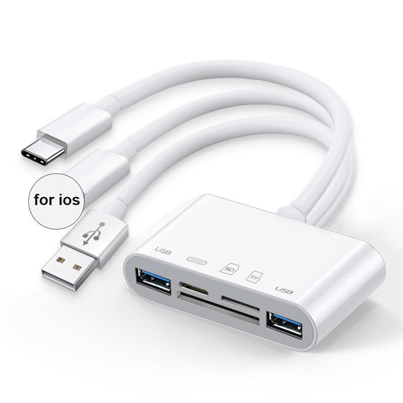 Hub USB mobile 5 en 1