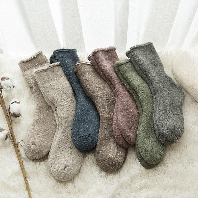 3x Chaussettes polaires en laine - DealValley