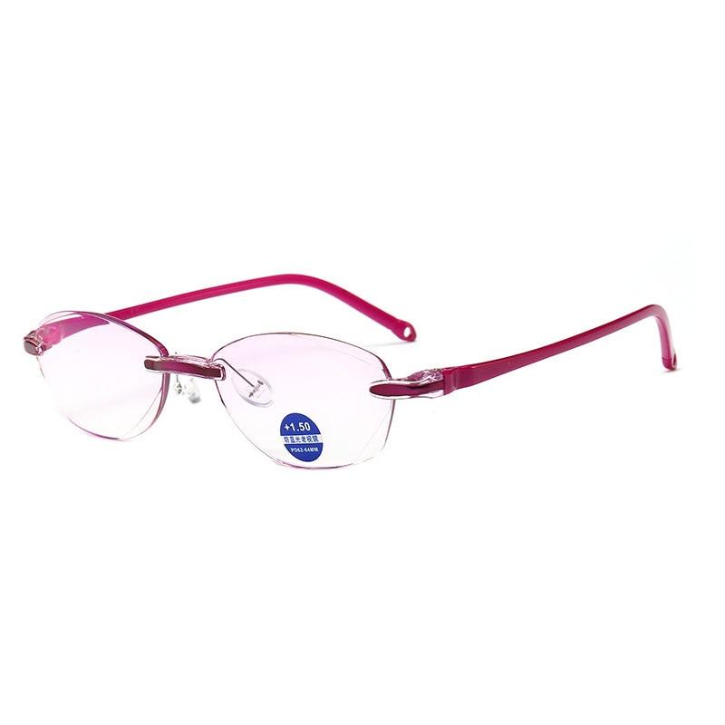 Lunettes de lecture incassables et anti-lumière bleue rose