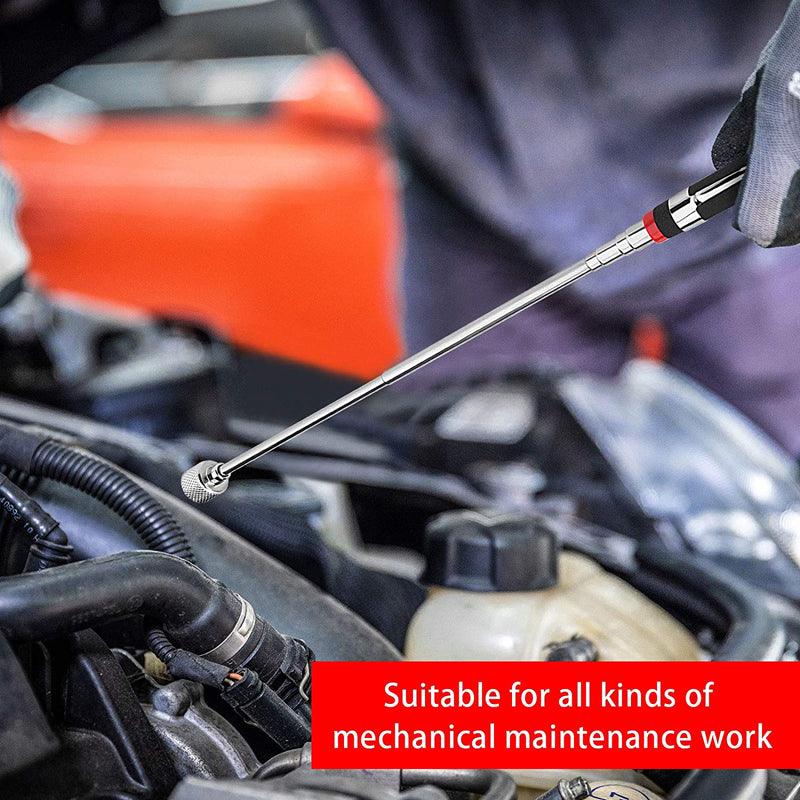 2x Perche télescopique et magnétique à LED - DealValley