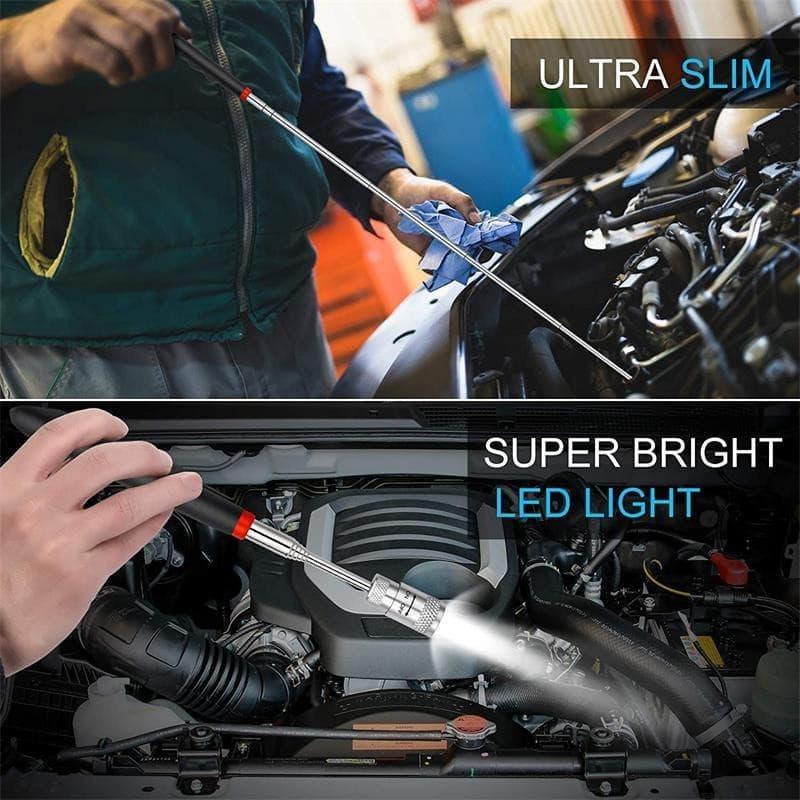 2x Perche télescopique et magnétique à LED - DealValley