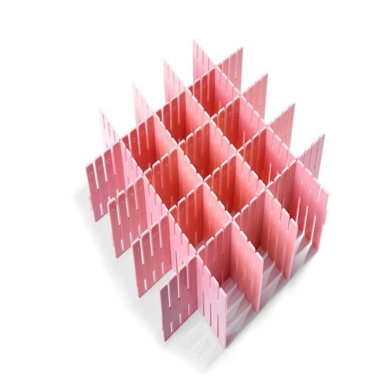 8x Séparateurs de tiroirs réglables - DealValley