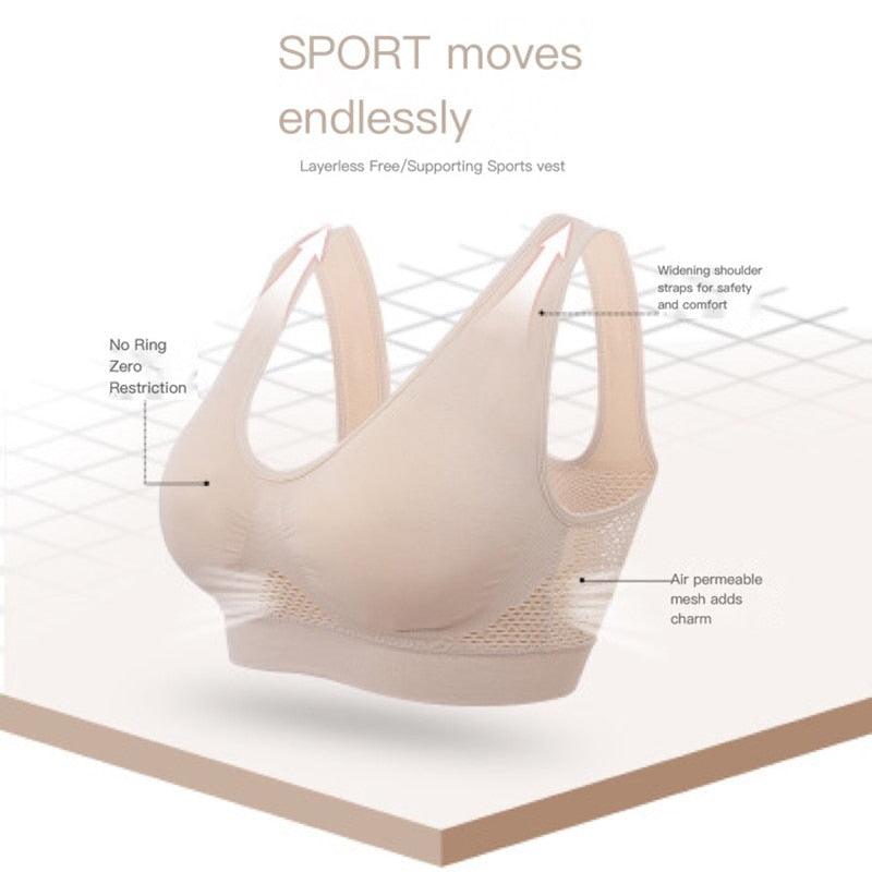 Brassière respirante confort extra - DealValley