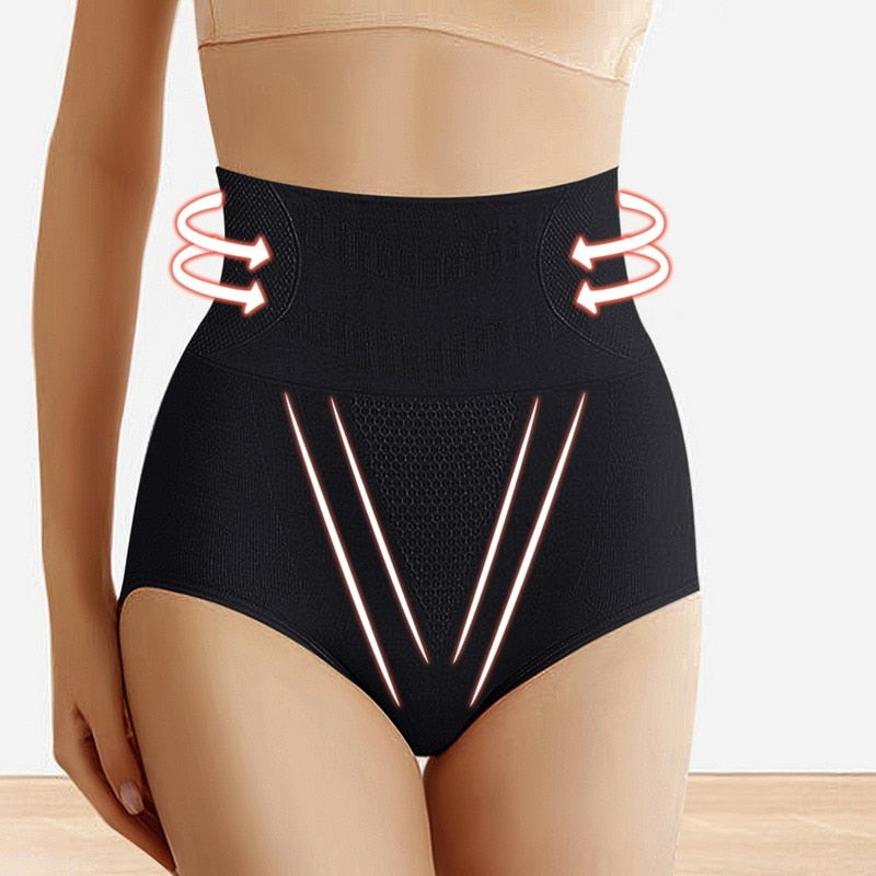 Lot de 3 culottes gainantes ventre plat et push up