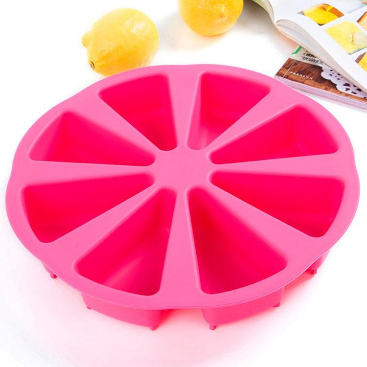 Moule à gâteau en silicone - 8 parts - DealValley