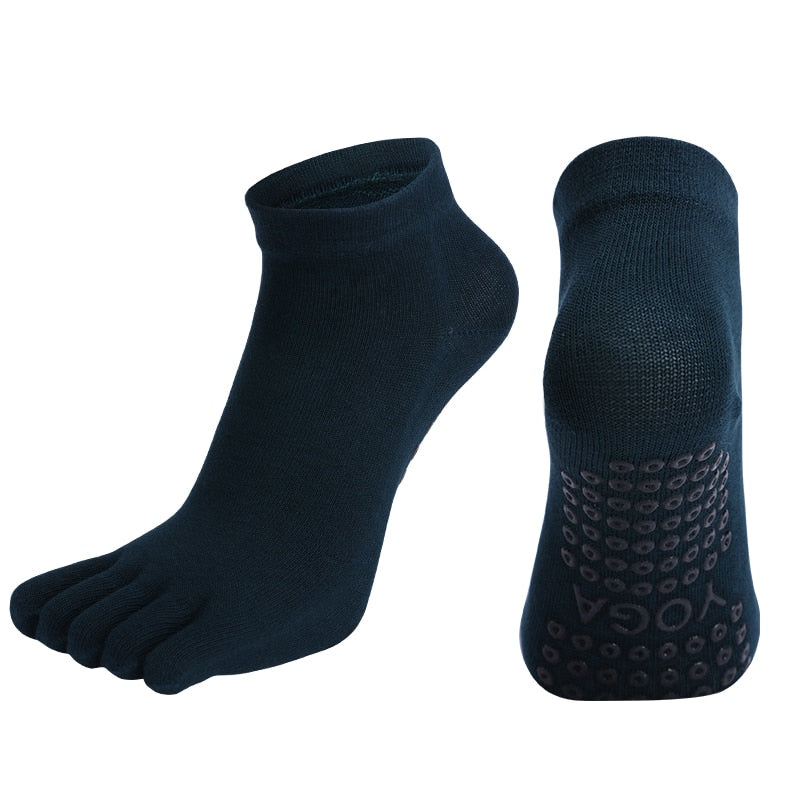 2x Chaussettes doigts antidérapantes