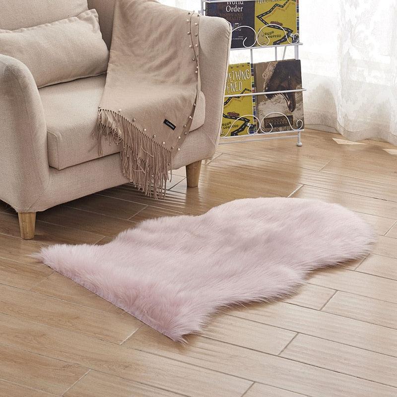 Tapis tout doux en fausse fourrure - DealValley