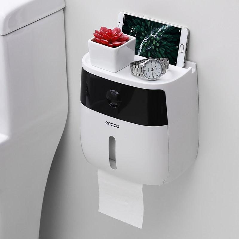 Distributeur Papier toilette avec rangement - DealValley