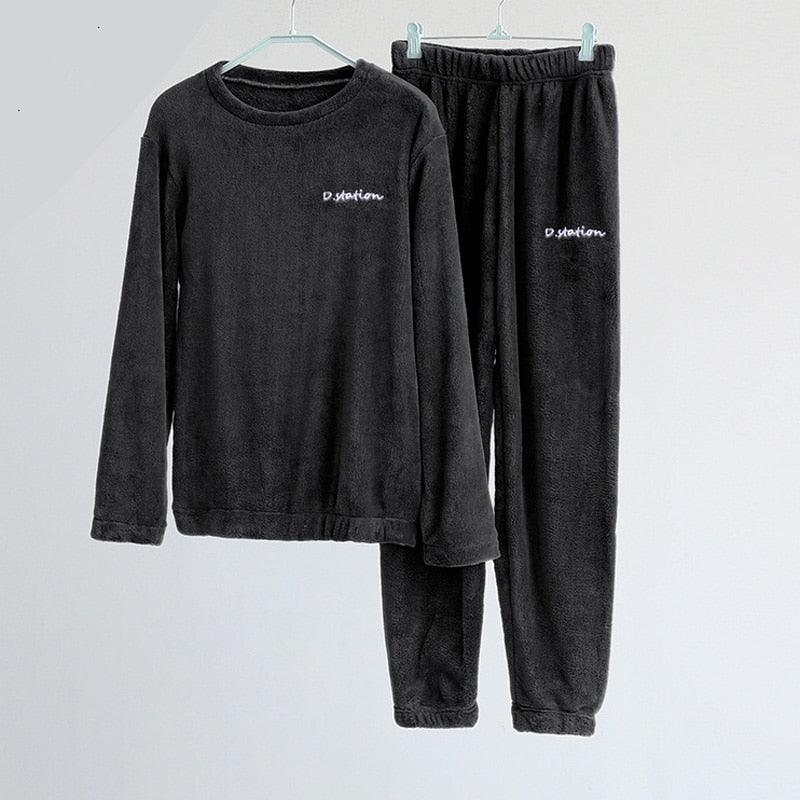Pyjama femme chaud et confortable en flanelle - DealValley