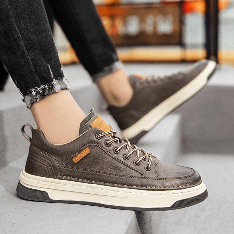 Basket en cuir Homme - Collection 2023