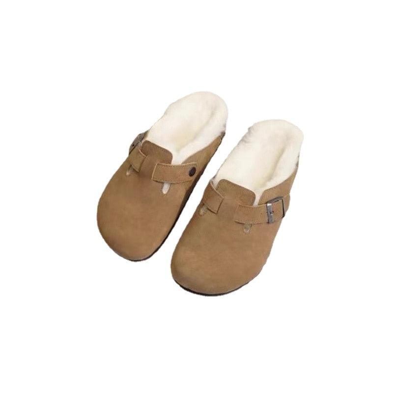 Chaussons mules intérieur fausse fourrure - DealValley