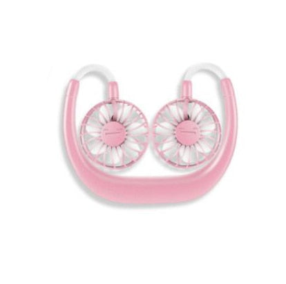 Mini ventilateur portable USB tour de cou rechargeable
