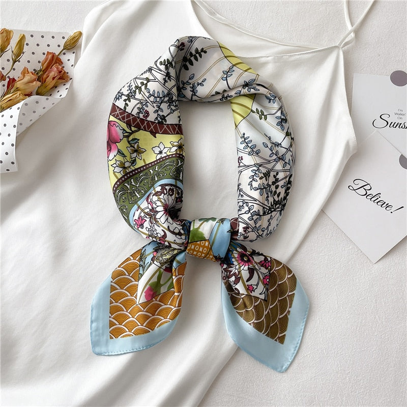 Foulard en soie - Différents imprimés