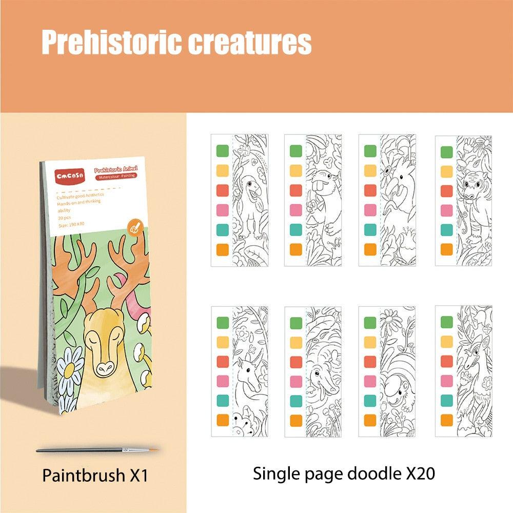 Livre d'aquarelle de poche - DealValley