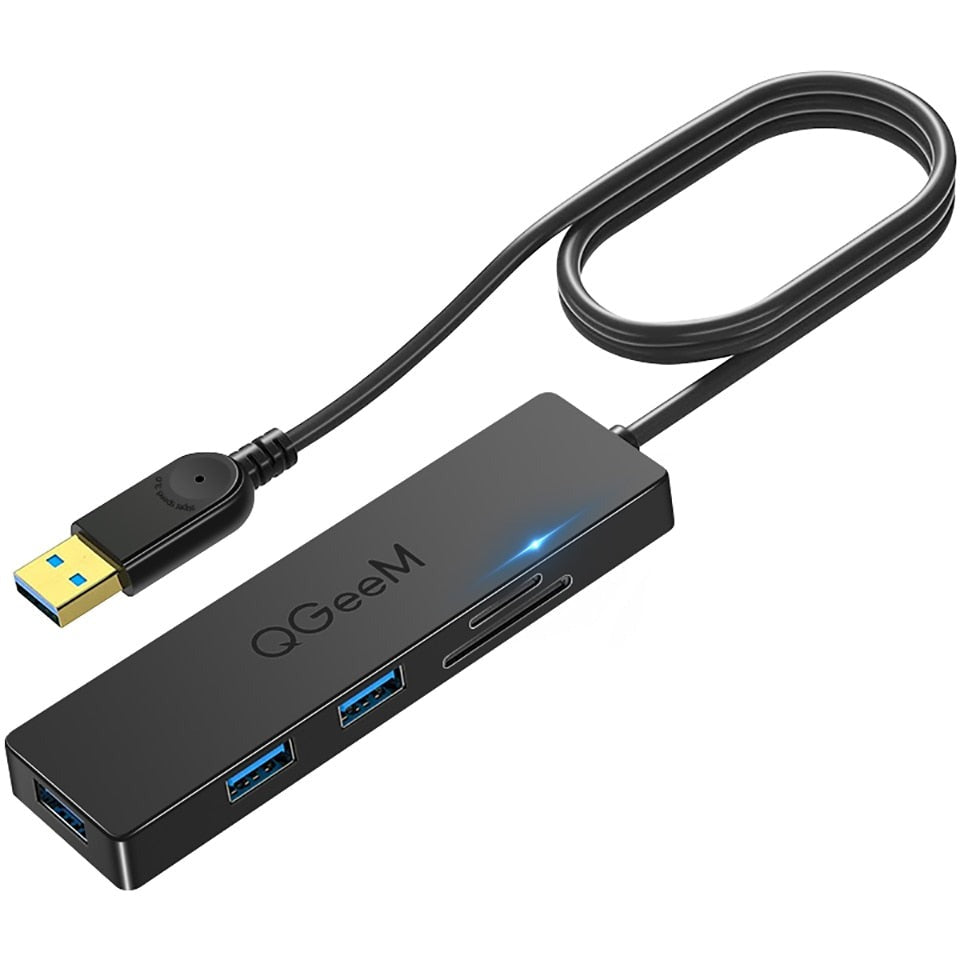 Rallonge multi USB/Carte SD 3.0 - 80CM