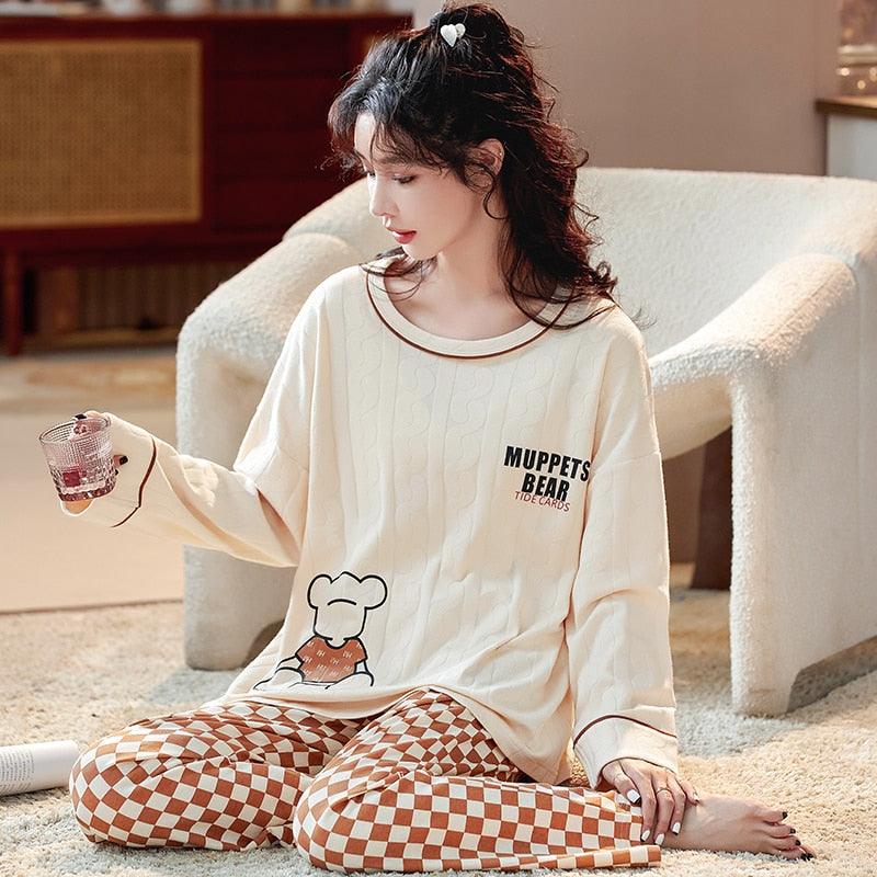 Pyjama à motifs amusants pour femme - DealValley