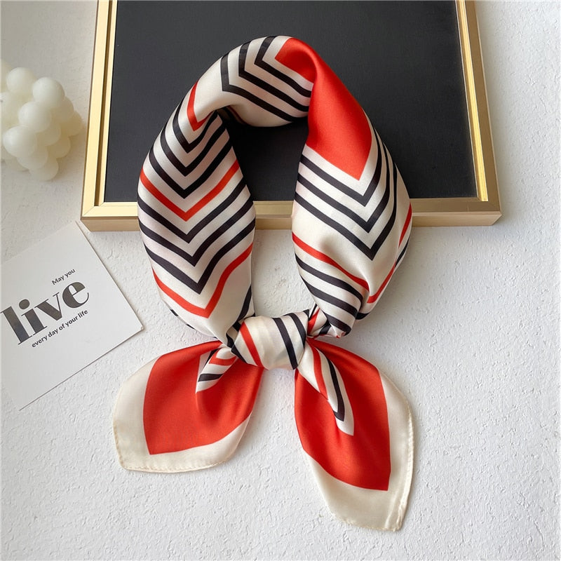 Foulard en soie - Différents imprimés