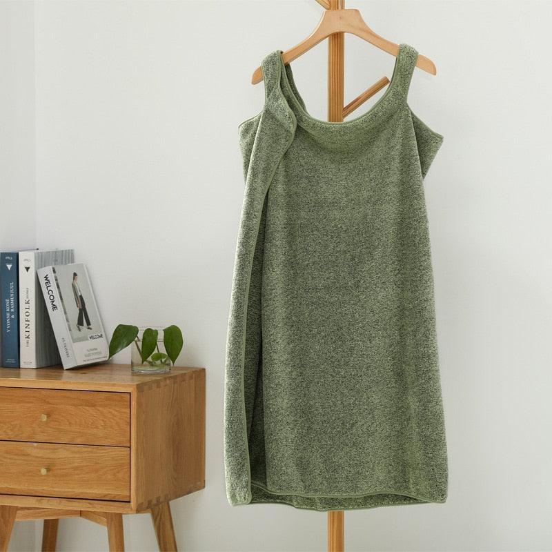 Robe serviette de bain