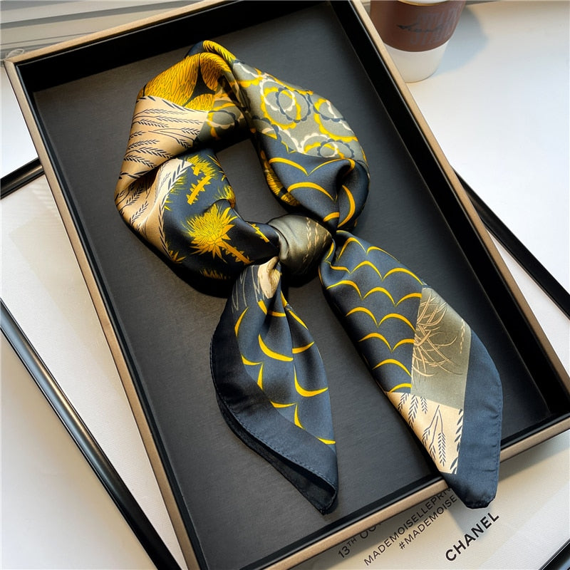 Foulard en soie - Différents imprimés
