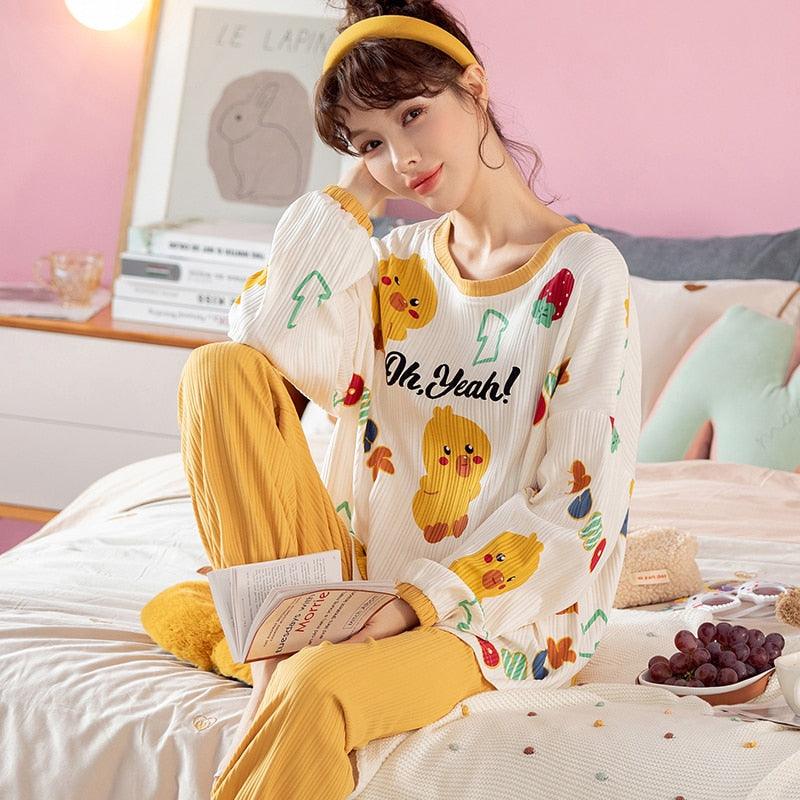 Pyjama à motifs amusants pour femme - DealValley