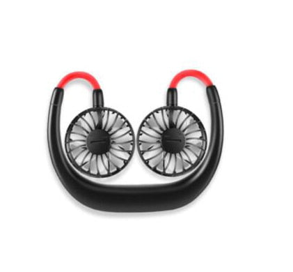 Mini ventilateur portable USB tour de cou rechargeable