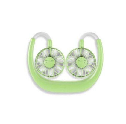 Mini ventilateur portable USB tour de cou rechargeable