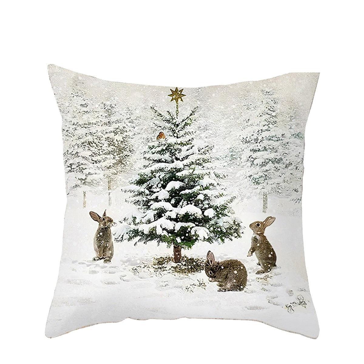 Lot de 4 Housses de coussin de Noël - DealValley