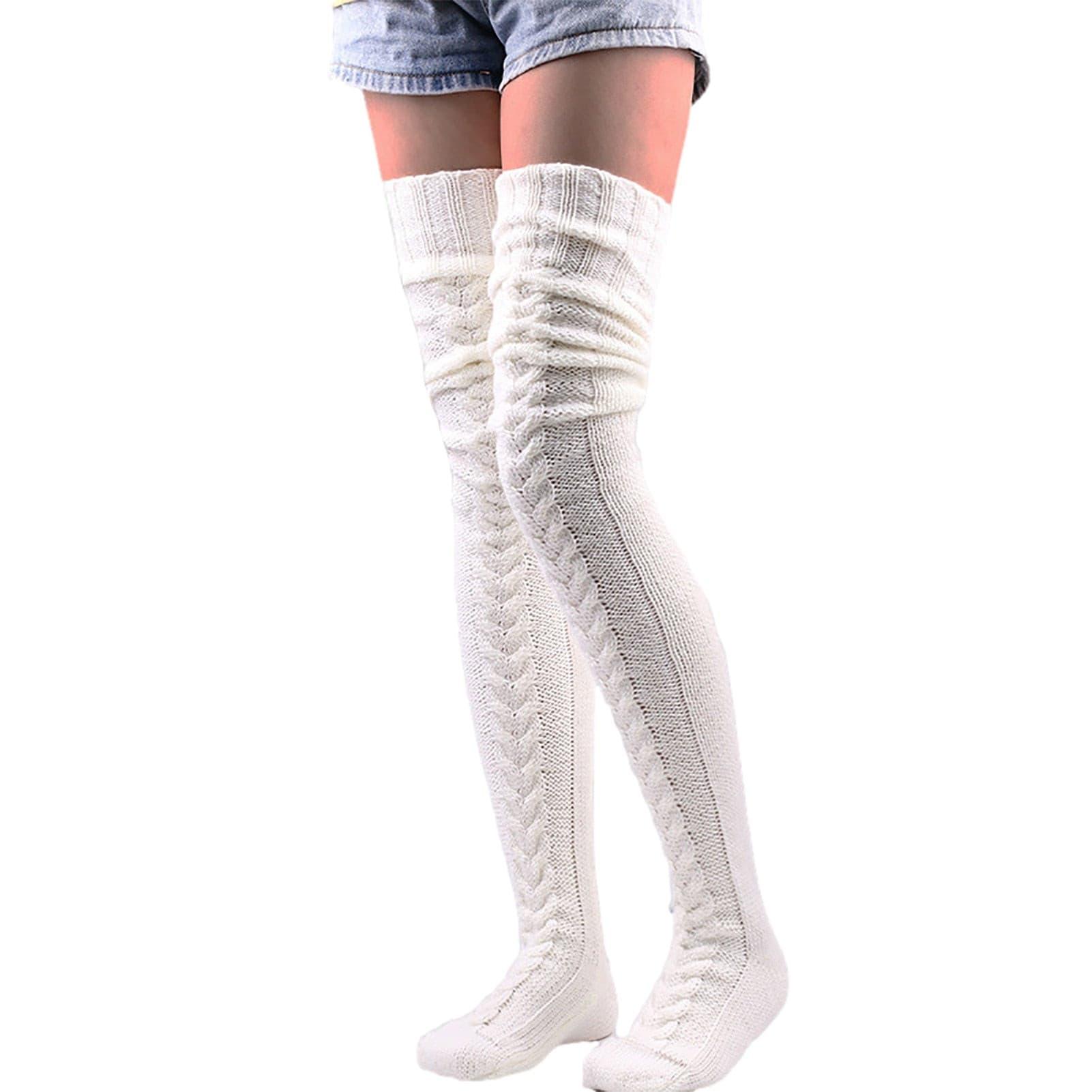 Chaussettes extra longues tricotées - DealValley