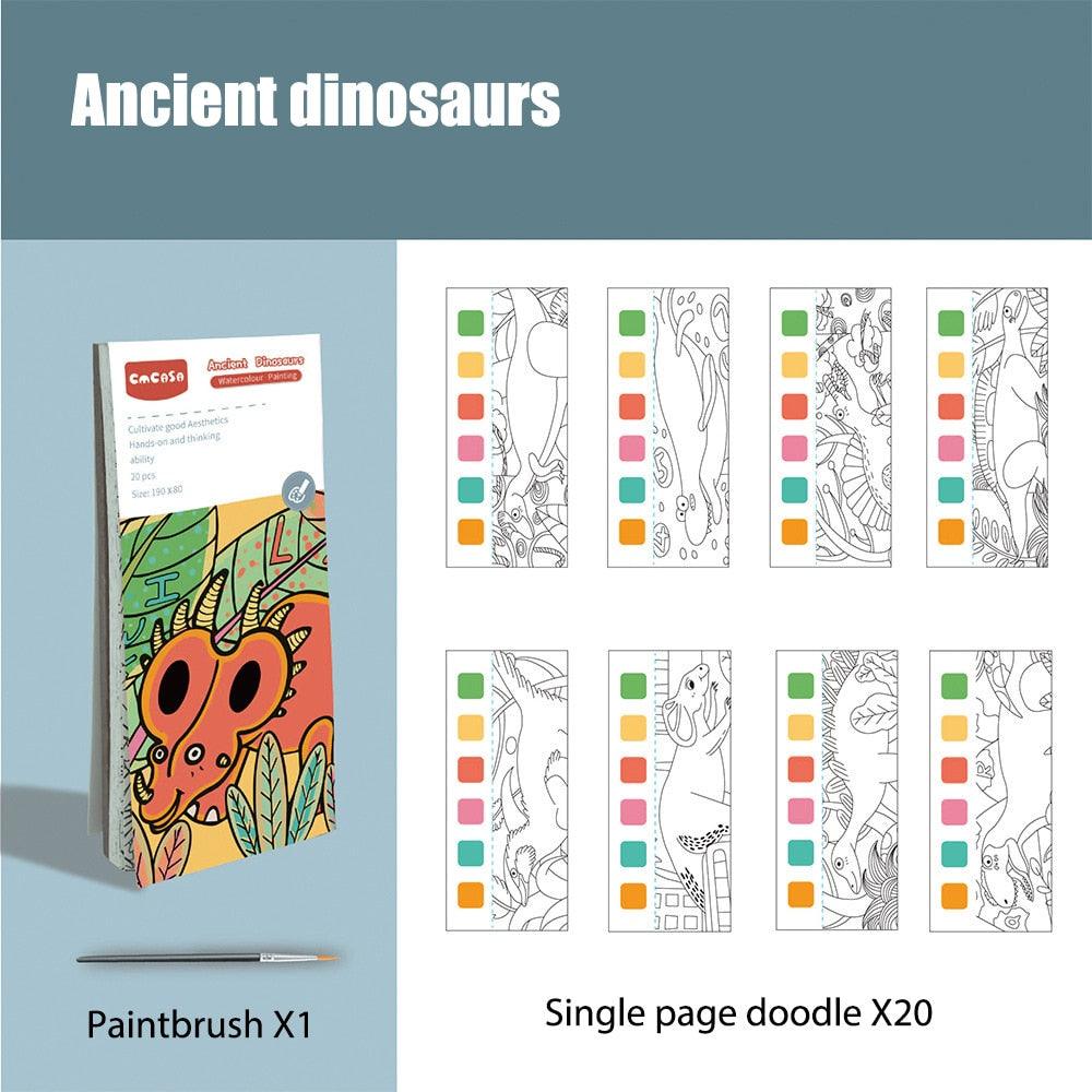 Livre d'aquarelle de poche - DealValley