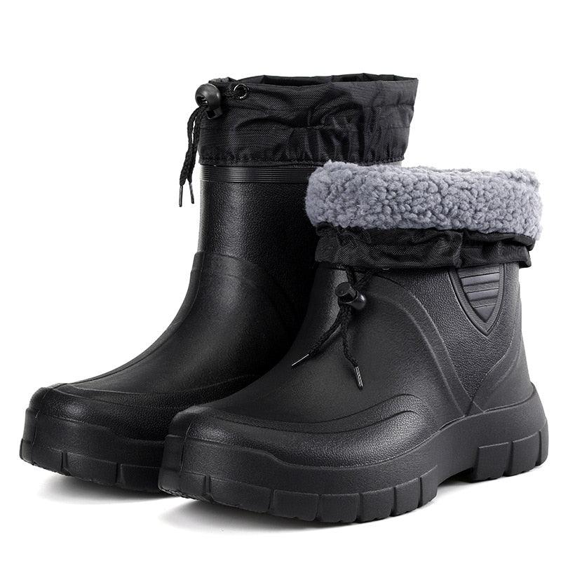 Bottes de pluie chaudes - Homme - DealValley