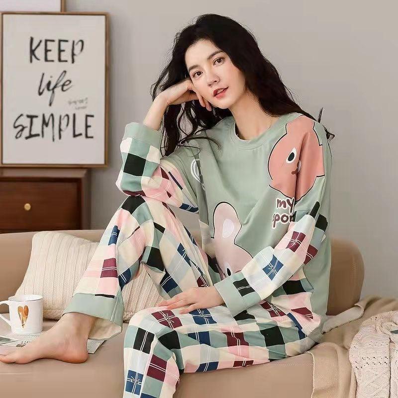 Pyjama à motifs amusants pour femme - DealValley