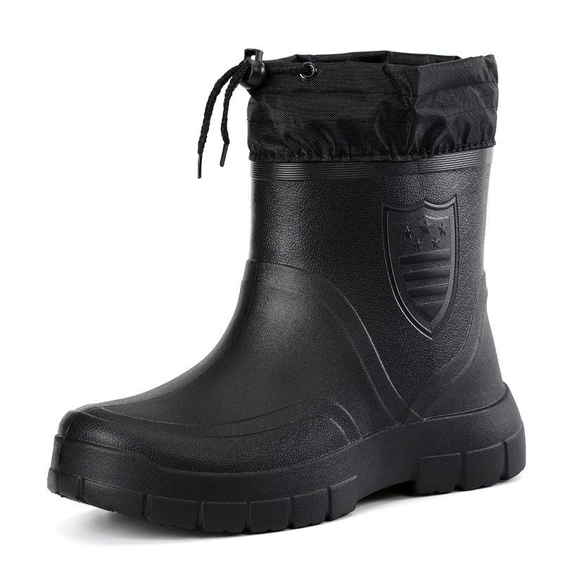 Bottes de pluie chaudes - Homme - DealValley