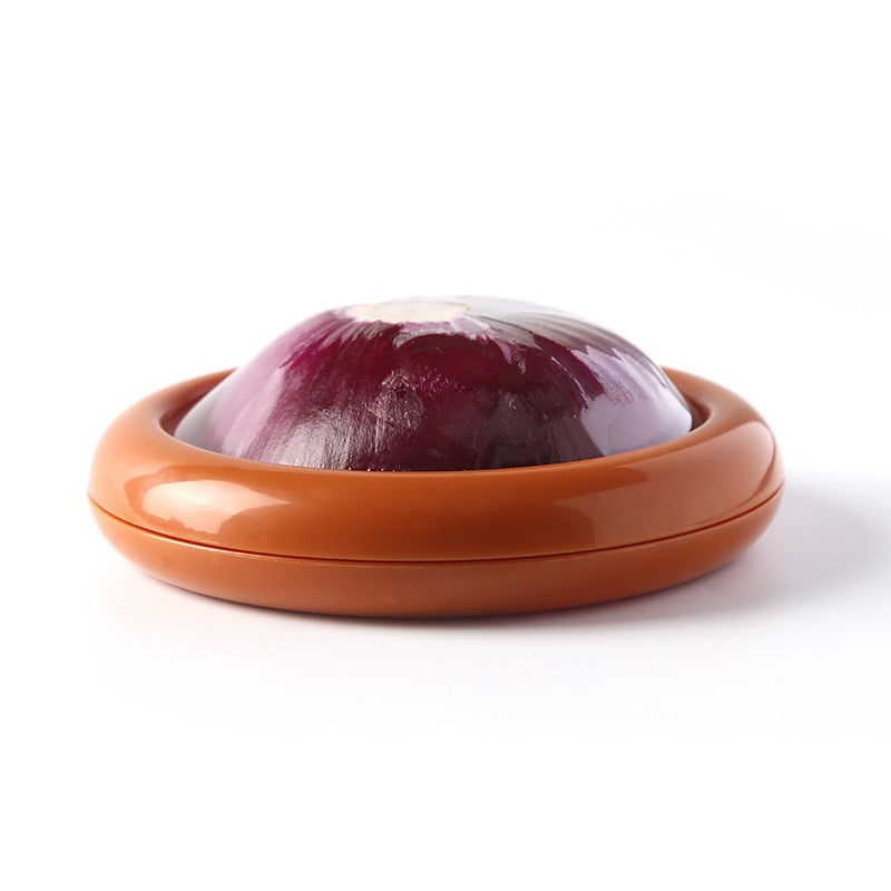 Couvercle silicone réutilisable pour fruits et légumes - Lot de 4