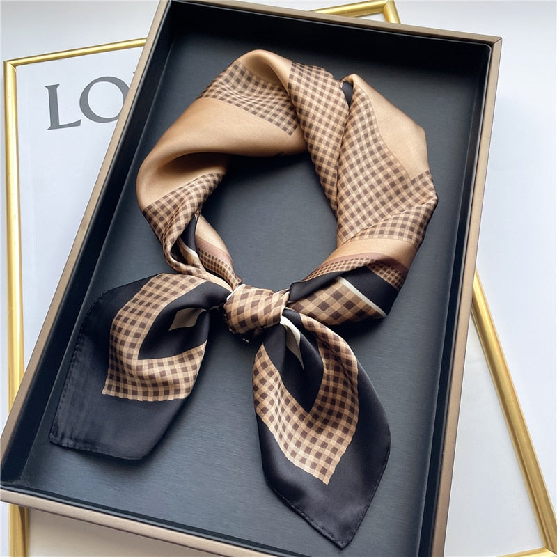 Foulard en soie - Différents imprimés