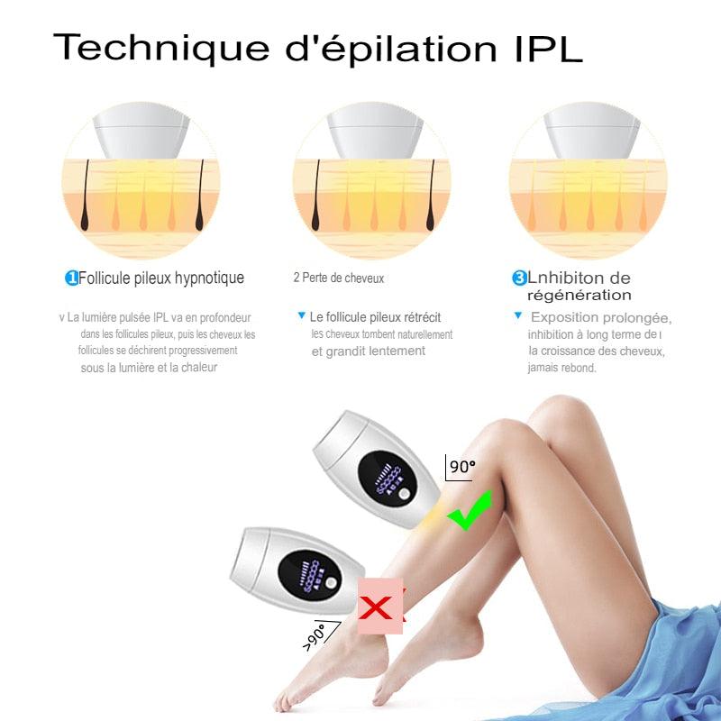 Épilateur laser permanent