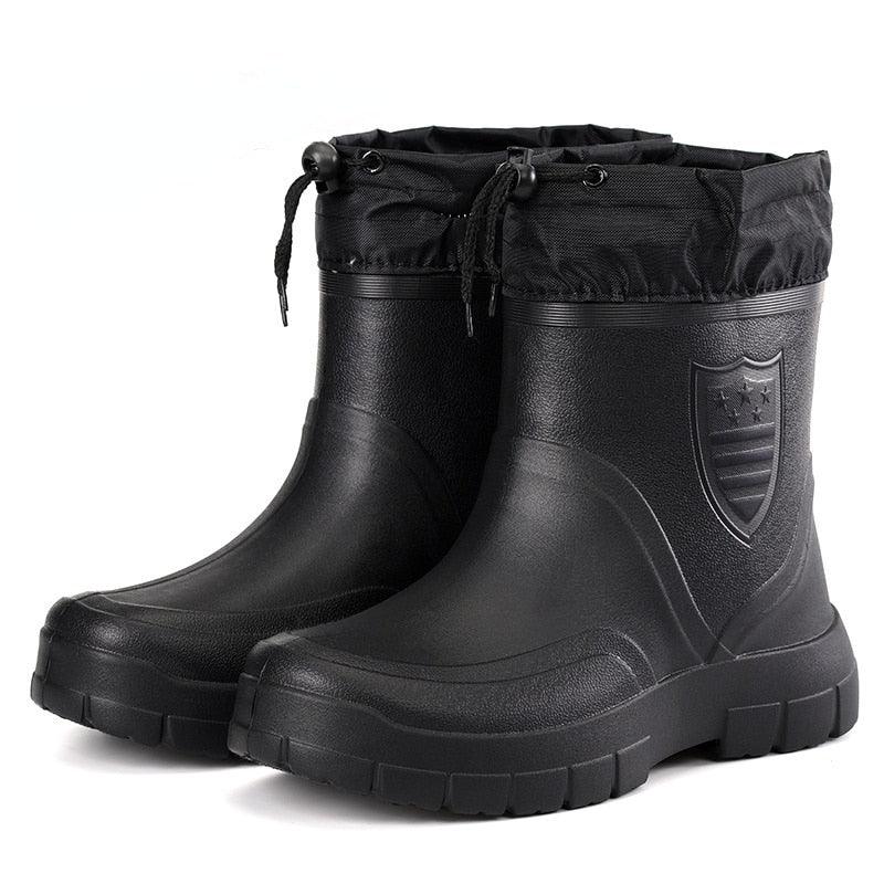 Bottes de pluie chaudes - Homme - DealValley