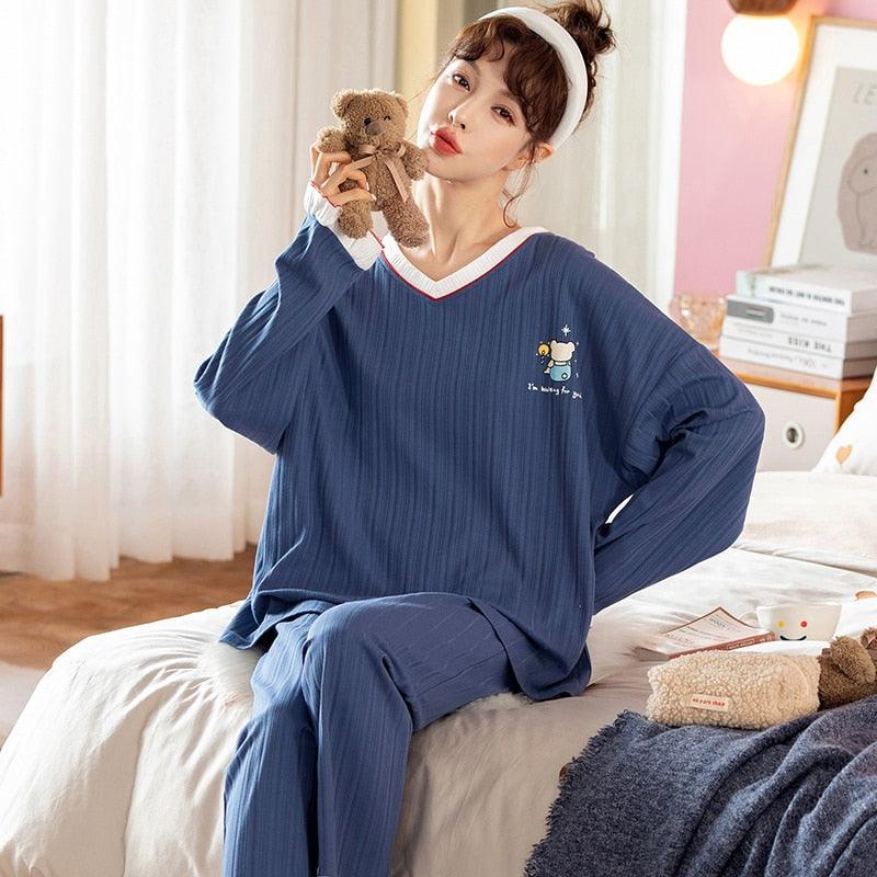 Pyjama à motifs amusants pour femme - DealValley