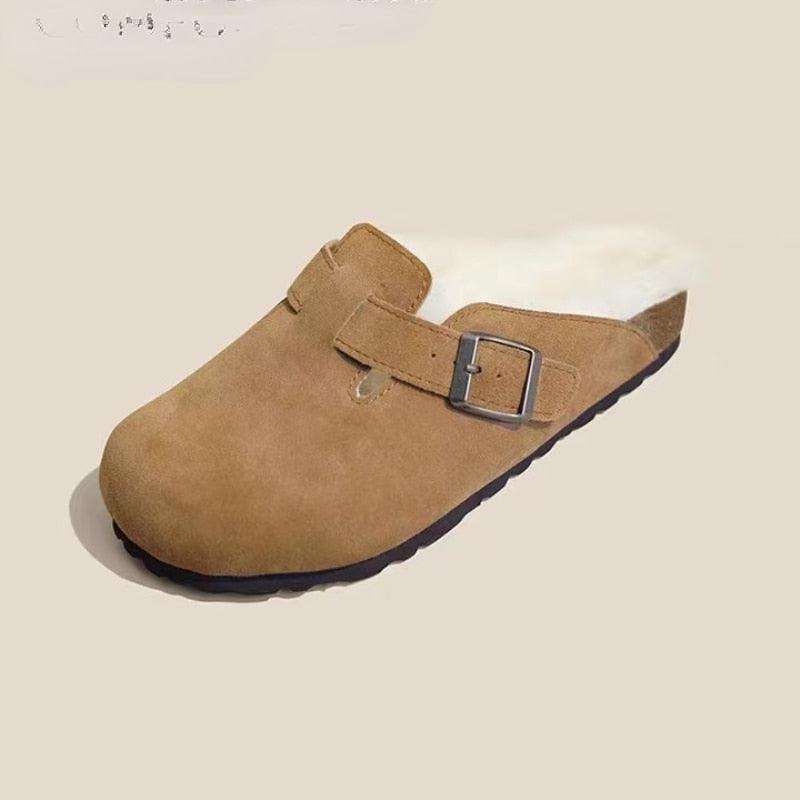 Chaussons mules intérieur fausse fourrure - DealValley
