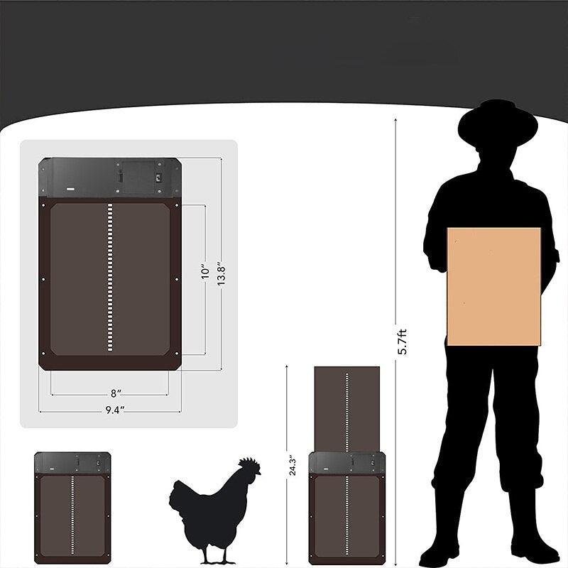 Porte de poulailler automatique - DealValley
