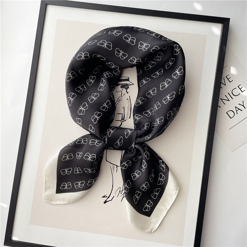 Foulard en soie - Différents imprimés