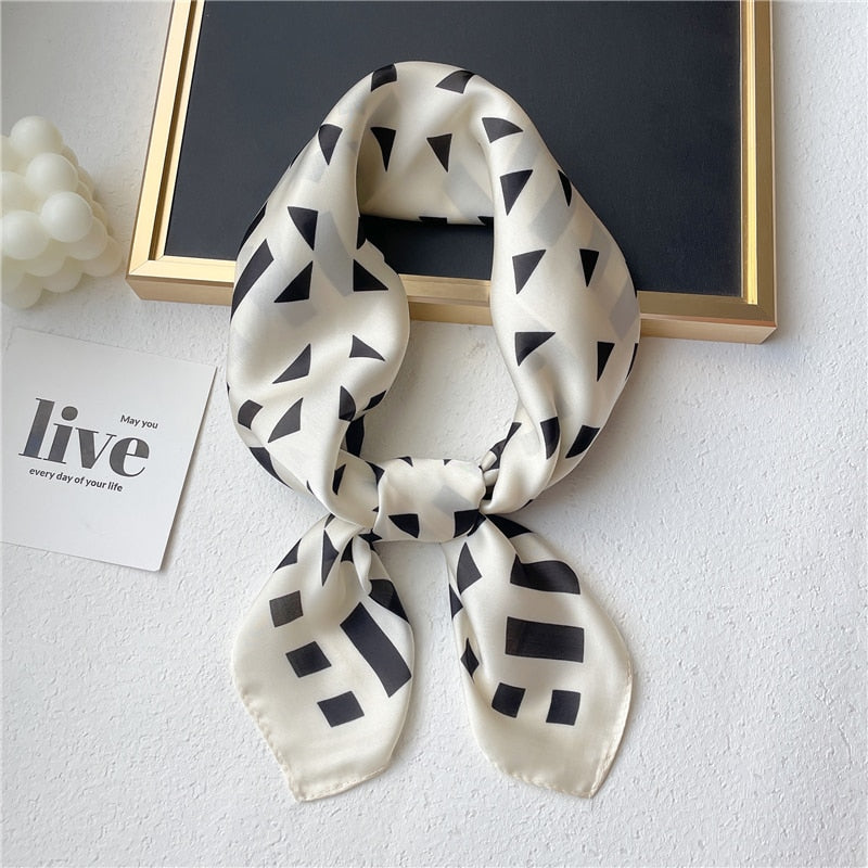 Foulard en soie - Différents imprimés