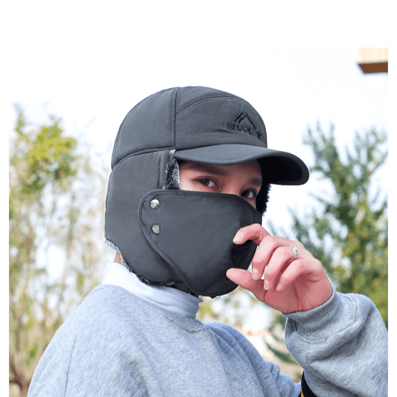 Bonnet unisexe chaud et coupe-vent - DealValley